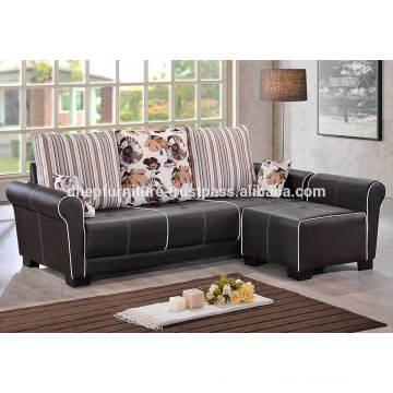 Leather L-Shape Sofa